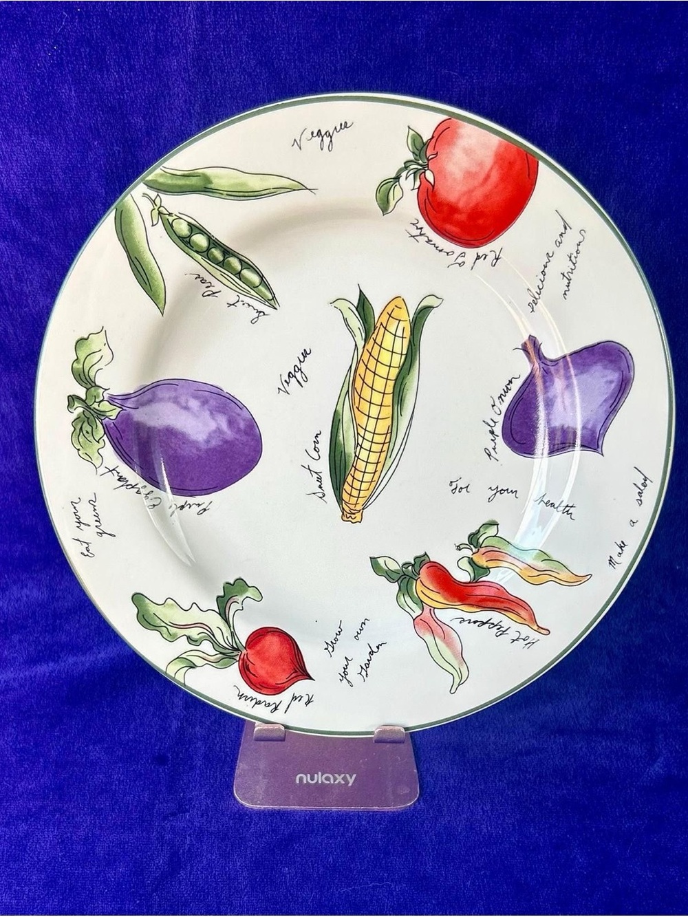 Vintage Furio Garden
Delight Salad Plates by Sue Zipkin - Set of 4 (8"')
